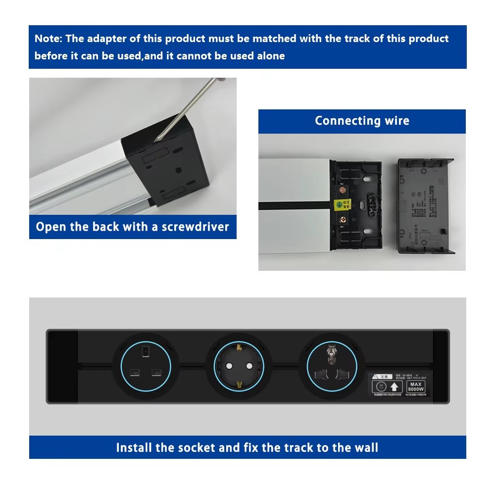 مقبس جداري ذكي متعدد المنافذ - الصورة 6