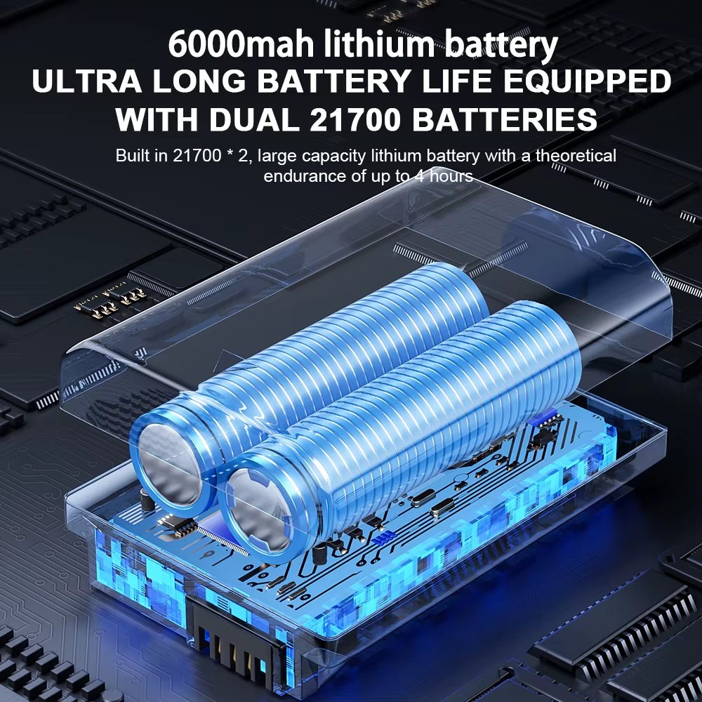 جهاز توربو 2 في 1 – مكنسة كهربائية ومروحة عالية السرعة - الصورة 7