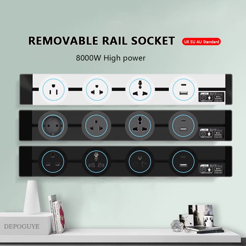 مقبس جداري ذكي متعدد المنافذ - الصورة 2